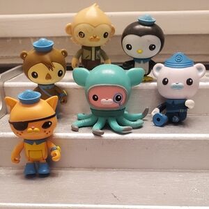 Octonauts Crew Adventure Figures Set Of 6